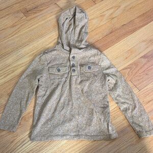 Old Navy Kids Heathered Tan Hoodie